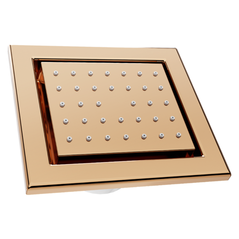 Mexen bico lateral embutido, ouro rosa - 79365-60