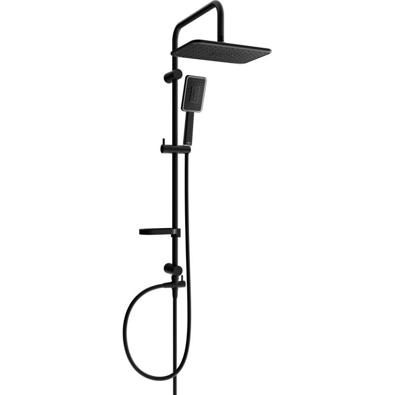 Mexen X54 columna de ducha, negro/cromo - 798545491-71
