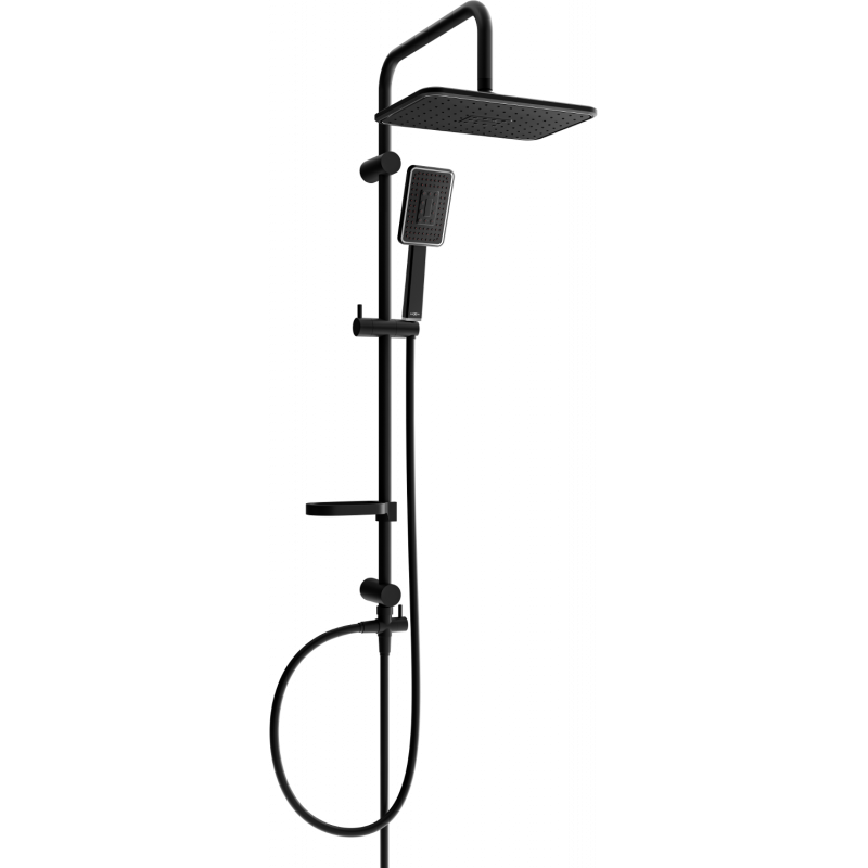 Mexen X54 coluna de duche, preta/cromada - 798545491-71