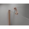 Mexen Mist-H porte de douche pivotante gauche 95 cm, transparent, cuivre brossé - 8A5-095-000-65-00-L