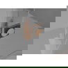 Mexen Mist-H douchedeur, openslaand, links 95 cm, transparant, geborsteld koper - 8A5-095-000-65-00-L