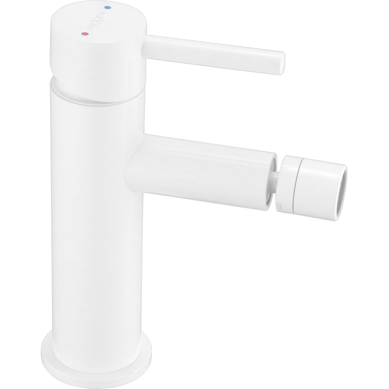 Mexen Elba weißer Bidet-Wasserhahn - 74120-20