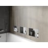 Mexen X-Wall-NR süvistatud riiul ilma ääreta 30 x 20 cm, inox - 1911302010