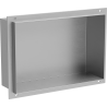 Mexen X-Wall-NR nisplank zonder flens 30 x 20 cm, inox - 1911302010