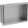 Mexen X-Wall-NR süvistatud riiul ilma ääreta 30 x 20 cm, inox - 1911302010