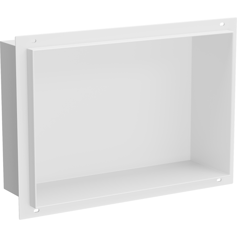 Mexen X-Wall-NR nišas plaukts bez malas 30 x 20 cm, balts - 1921302010