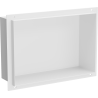 Mexen X-Wall-NR inbouwplank bex zonder flens 30 x 20 cm, wit - 1921302010