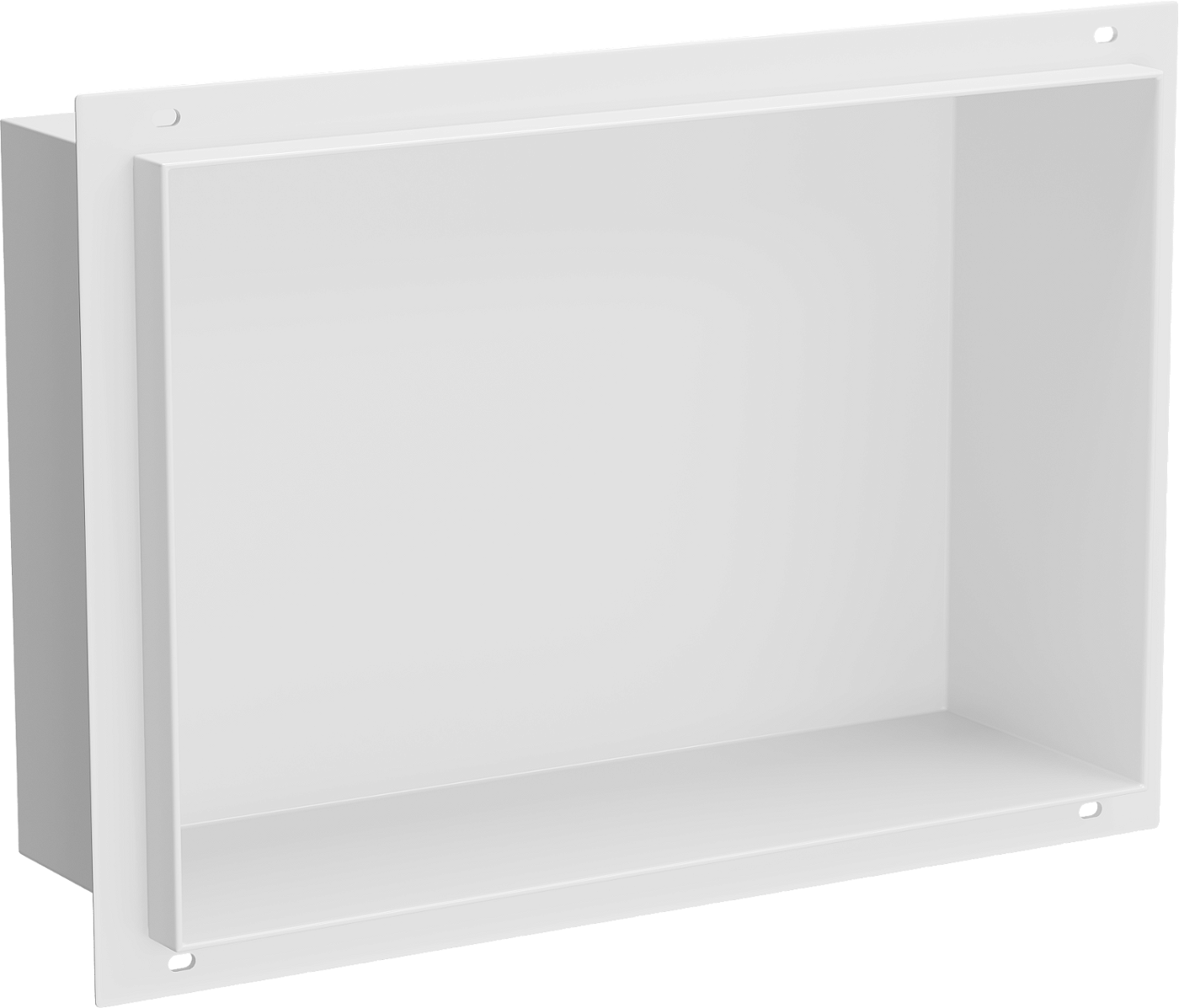 Mexen X-Wall-NR półka wnękowa bex kołnierza 30 x 20 cm, biała - 1921302010