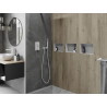 Mexen X-Wall-NR inbouwnis plank bex zonder rand 30 x 20 cm, wit - 1921302010