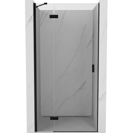Mexen Mist-H Duschdrehtür links 120 cm, transparent, schwarz - 8A5-120-000-70-00-L