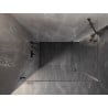 Mexen Lunar-B avatav vasak dušinurk 95 x 80 cm, läbipaistev, relvmetall - 832-095-080-95-00-L