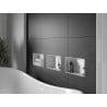 Mexen X-Wall-NR inbouwplank bex zonder flens 30 x 20 cm, wit - 1921302010