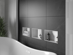 Etiquette de produit mexen X-Wall-NR étagère encastrée sans rebord 30 x 20 cm, blanche - 1921302010