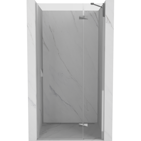 Mexen Mist-H right-side pivot shower door 110 cm, clear, chrome - 8A5-110-000-01-00-P