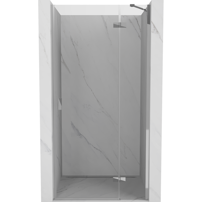 Mexen Mist-H drzwi prysznicowe uchylne prawe 115 cm, transparent, chrom - 8A5-115-000-01-00-P