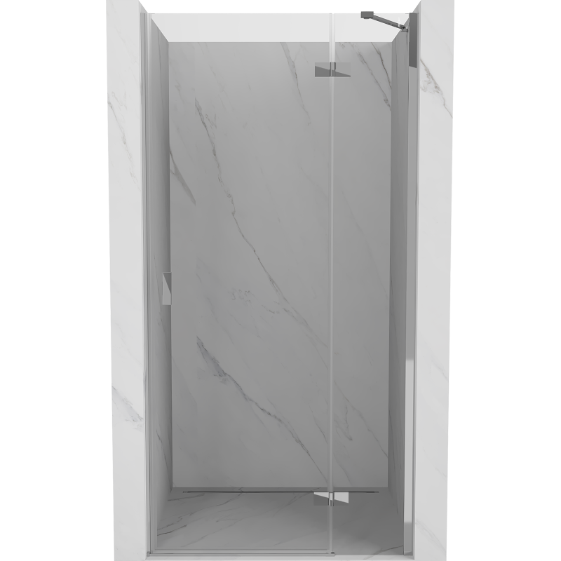Mexen Mist-H drzwi prysznicowe uchylne prawe 120 cm, transparent, chrom - 8A5-120-000-01-00-P