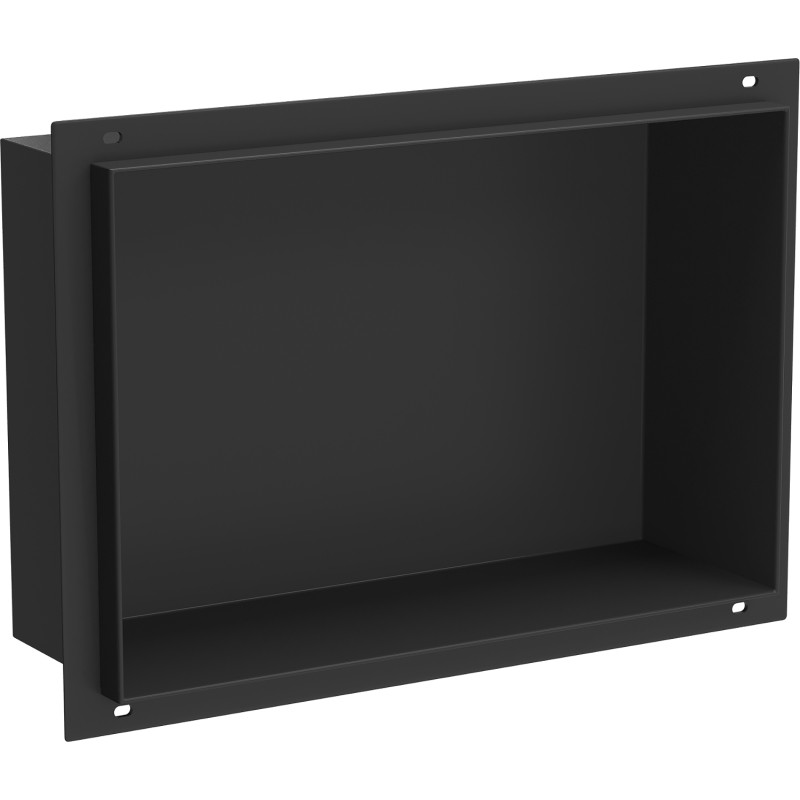 Mexen X-Wall-NR nis nis plank zonder rand 30 x 20 cm, zwart - 1971302010