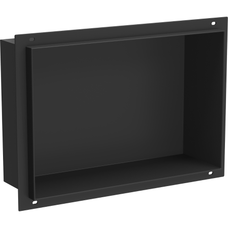 Mexen X-Wall-NR niche shelf without flange 30 x 20 cm, black - 1971302010
