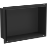 Mexen X-Wall-NR estante empotrado sin reborde 30 x 20 cm, negro - 1971302010