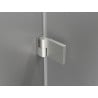 Mexen Lunar-B cabine de douche pivotante gauche 85 x 70 cm, transparent, nickel brossé - 832-085-070-97-00-L