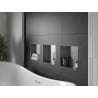 Mexen X-Wall-NR süvendiriiul ilma ääreta 30 x 30 cm, inox - 1911303010