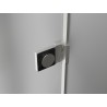 Mexen Lunar-B dušinurk avatav vasakpoolne 90 x 80 cm, läbipaistev, harjatud nikkel - 832-090-080-97-00-L