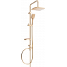 Mexen X62 douchekolom, roze goud - 798626291-60