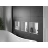 Mexen X-Wall-NR étagère encastrée sans rebord 30 x 30 cm, blanche - 1921303010