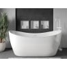 Mexen X-Wall-NR recessed shelf without flange 30 x 30 cm, white - 1921303010