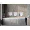 Mexen X-Wall-NR recessed shelf without flange 30 x 30 cm, white - 1921303010