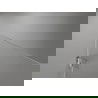 Mexen Lunar-B Duschkabine, schwenkbar, links, 100 x 90 cm, transparent, gebürsteter Nickel - 832-100-090-97-00-L
