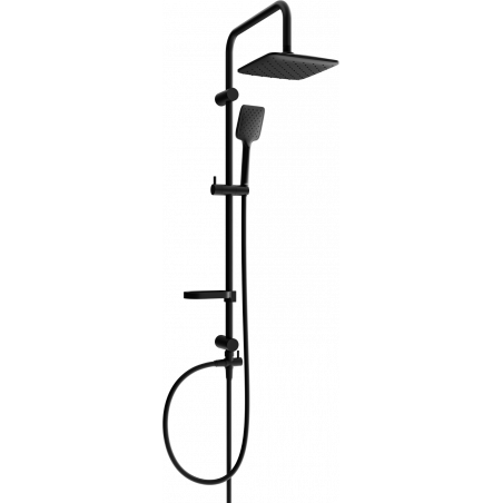 Mexen X62 shower column, black - 798626291-70