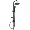 Mexen X62 shower column, black - 798626291-70