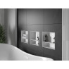 Mexen X-Wall-NR niche sans bride avec étagère 30 x 30 cm, blanche - 1921303010S