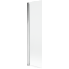 Mexen Mist paravent de baignoire 1-porte 50 x 150 cm, transparent, chrome - 8A9-050-001-01-00