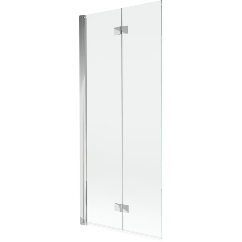Mexen Mist paravan za kadu s dvostrukim krilom lijevi 80 x 150 cm, proziran, krom - 8A9-080-002-01-00-L