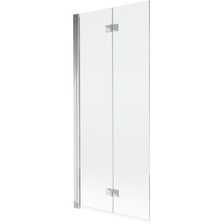 Mexen Mist paravan za kadu s dvostrukim krilom lijevi 80 x 150 cm, proziran, krom - 8A9-080-002-01-00-L