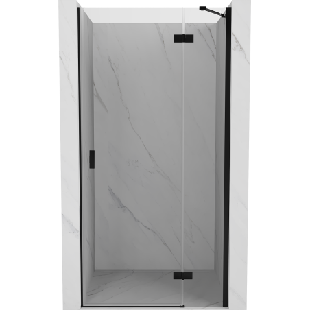Mexen Mist-H draaideur voor douche rechts 75 cm, transparant, zwart - 8A5-075-000-70-00-P