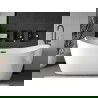 Mexen X-Wall-NR nisje plank zonder flens met plank 30 x 30 cm, zwart - 1971303010S