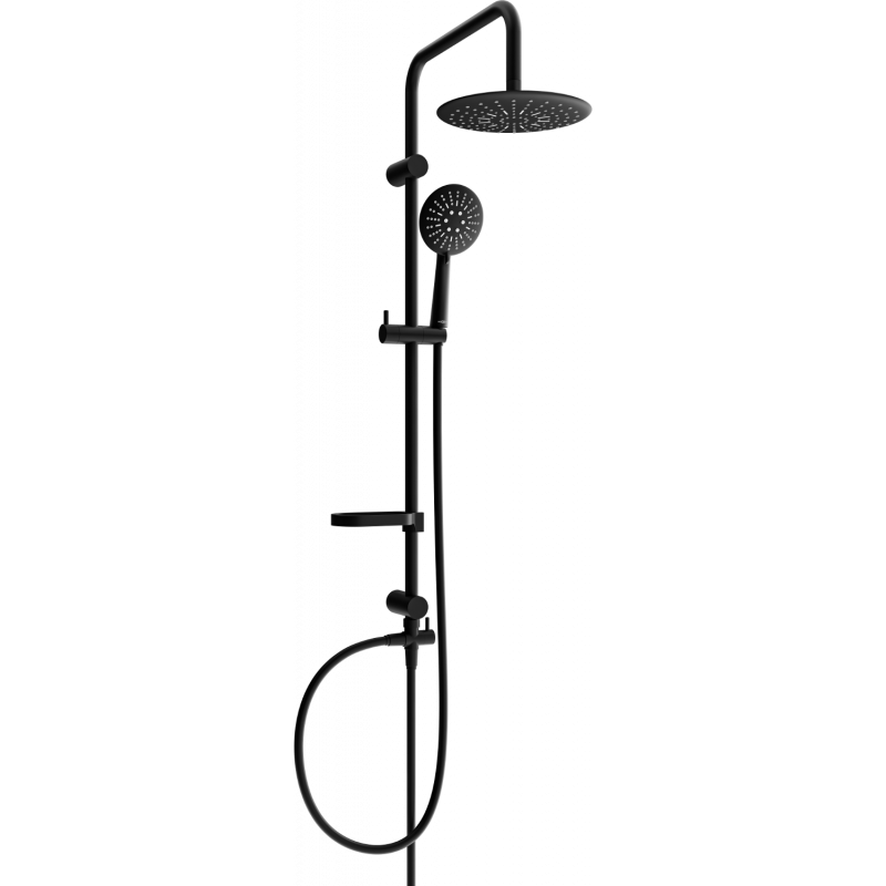 Mexen X67 Shower Column, Black - 798676791-70