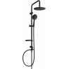 Mexen X67 Shower Column, Black - 798676791-70