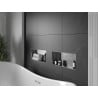 Mexen X-Wall-NR süvendatud riiul ilma raamita 45 x 20 cm, inox - 1911452010