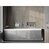 Mexen X-Wall-NR Nischenregal ohne Flansch 45 x 20 cm, Inox - 1911452010