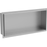 Mexen X-Wall-NR süvendatud riiul ilma raamita 45 x 20 cm, inox - 1911452010