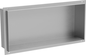 Mexen X-Wall-NR nis planken zonder flens 45 x 20 cm, inox - 1911452010