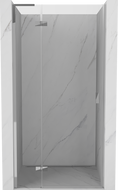 Mexen Mist-H L lijeva zakretna tuš vrata 120 cm, prozirno, krom - 8A5L-120-000-01-00-L