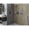 Mexen X-Wall-NR Nischenregal ohne Flansch 45 x 20 cm, Inox - 1911452010