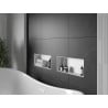Mexen X-Wall-NR Nischenregal ohne Flansch 45 x 20 cm, weiß - 1921452010