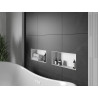 Mexen X-Wall-NR nisshelf zonder flens 45 x 20 cm, wit - 1921452010
