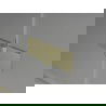 Mexen Mist-H L Duschtür, schwenkbar, links, 85 cm, transparent, gold gebürstet - 8A5L-085-000-55-00-L
